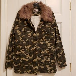 Kut From The Kloth Camouflage Jacket.  NWOT